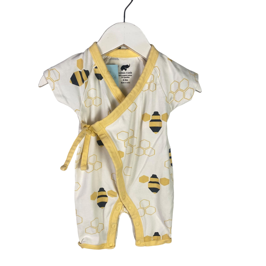 Monica and Andy romper size 0-3 months