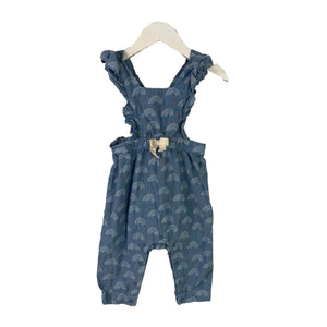 Tea romper size 6-9 months