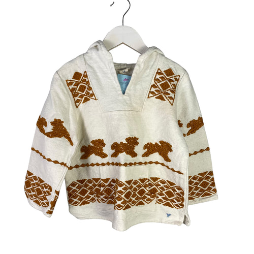 Blue rooster pullover size 5