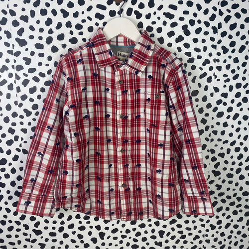 Hatley button up size 5