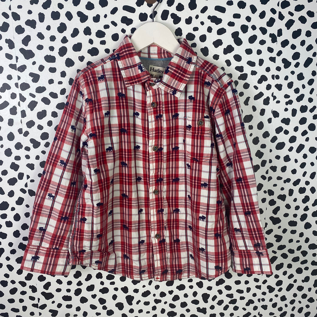 Hatley button up size 5