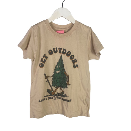 Tiny whales T-shirt size 4