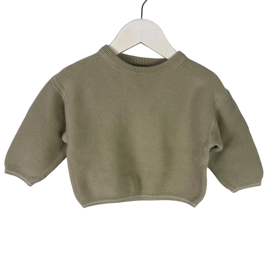 Zara tan sweater size 9-12 months