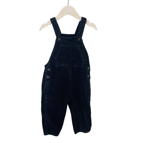 Zara navy corduroy overalls size 18-24 months