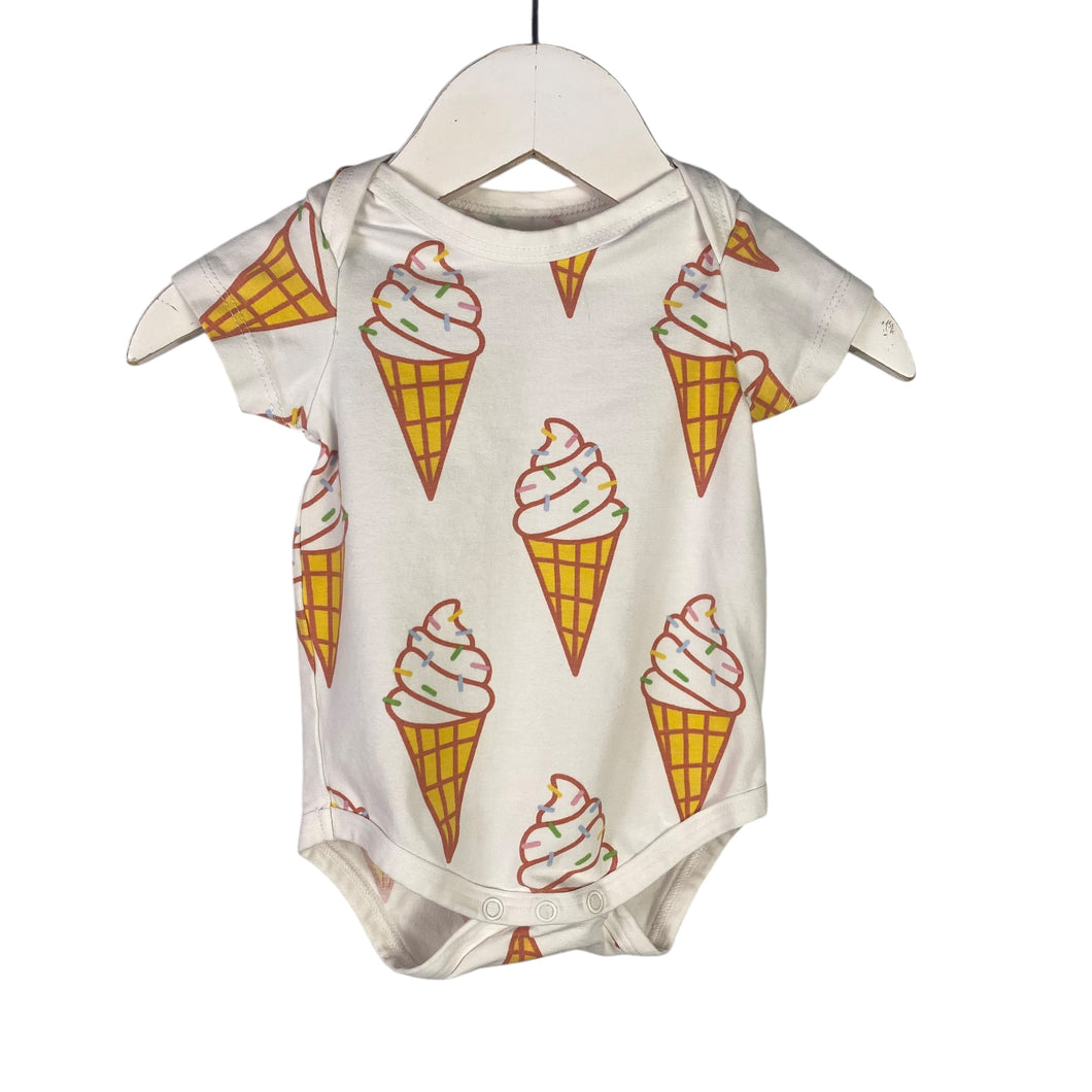 Monica and Andy onesie size 0-3 months