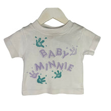 Baby Minnie top size 6-12 months (note condition)