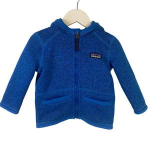 Patagonia blue jacket size 6-12 months