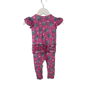 Little bum bums outfit with headband, size 3–6 months