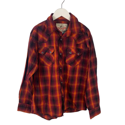 Wrangler button up size 10–12