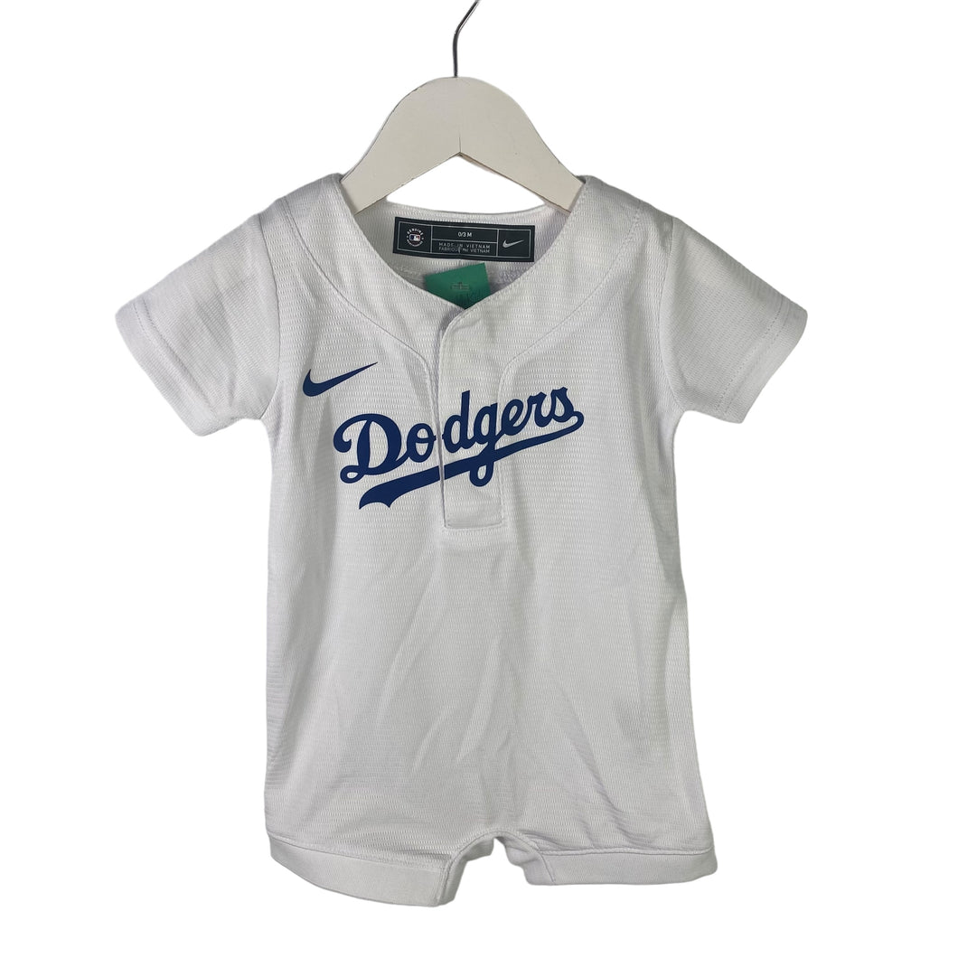 Nike Dodgers romper size 0-3 months