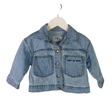 Zara jean jacket size 9–12 months