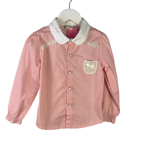 Pearl button top size 4-5